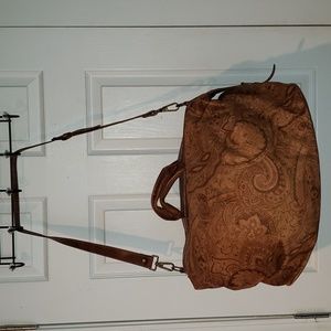 💘 VINTAGE TAPESTRY CARRY-ON WEEKENDER TRAVEL LUGGAGE DUFFLE TOTE BAG